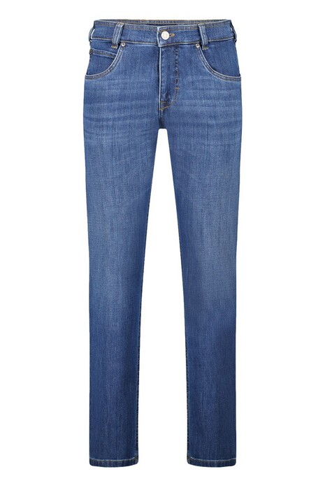 Gardeur Bill-3 Fine Pattern Jeans Blauw