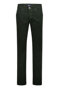 Gardeur Bill-3 Organic Cotton Corduroy High Comfort Corduroy Trouser Dark Green