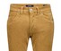 Gardeur Bill-3 Organic Cotton Corduroy High Comfort Ribbroek Donker Zand
