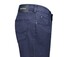 Gardeur Bill-3 Two-Tone Fine 3D Pattern Comfort Stretch Broek Donker Blauw