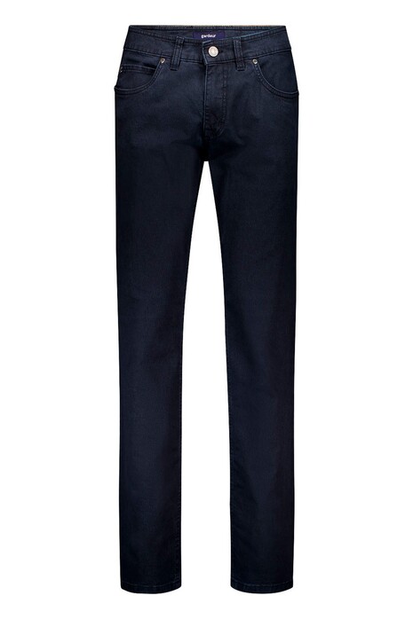 Gardeur Bill 5-Pocket 3D Two-Tone Pattern Soft Touch Comfort Stretch Broek Dark Navy