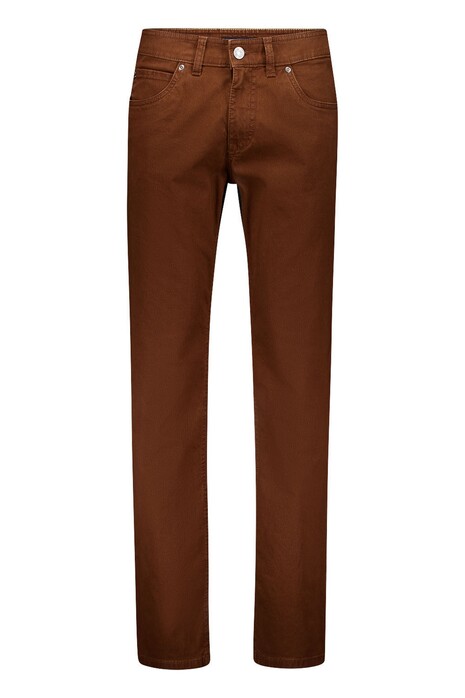 Gardeur Bill 5-Pocket 3D Two-Tone Pattern Soft Touch Comfort Stretch Pants Brown