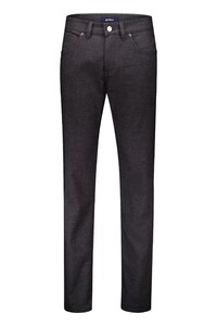 Gardeur Bill 5-Pocket Wool Look Soft Feel Easy Care Business Hero Broek Anthracite