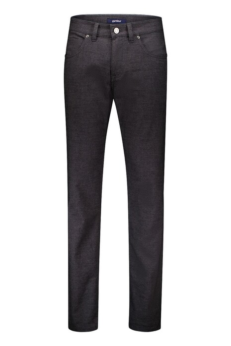 Gardeur Bill 5-Pocket Wool Look Soft Feel Easy Care Business Hero Broek Anthracite