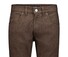 Gardeur Bill 5-Pocket Wool Look Soft Feel Easy Care Business Hero Broek Bruin