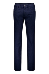 Gardeur Bill 5-Pocket Wool Look Soft Feel Easy Care Business Hero Broek Dark Marine