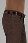 Gardeur Bill 5-Pocket Wool Look Soft Feel Easy Care Business Hero Pants Brown