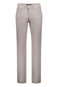 Gardeur Bill Comfort Stretch Cool Touch Fine Structure Pattern Broek Licht Bruin