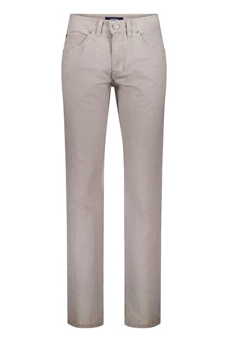 Gardeur Bill Comfort Stretch Cool Touch Fine Structure Pattern Broek Licht Bruin