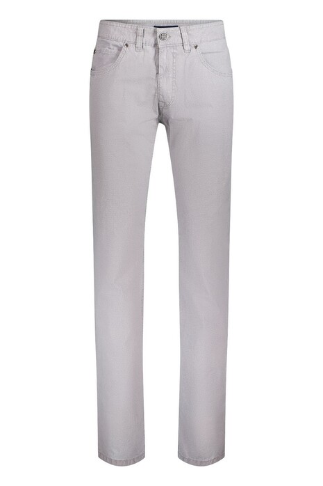 Gardeur Bill Comfort Stretch Cool Touch Fine Structure Pattern Broek Licht Grijs