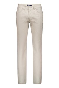 Gardeur Bill Comfort Stretch Cool Touch Fine Structure Pattern Broek Zand