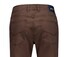 Gardeur Bill Cottonflex Organic Cotton Tencel Blend Cashmere Touch Broek Donker Bruin