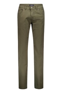 Gardeur Bill Cottonflex Organic Cotton Tencel Blend Cashmere Touch Broek Khaki