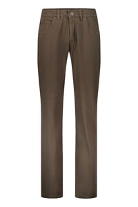 Gardeur Bill Cottonflex Organic Cotton Tencel Blend Cashmere Touch Broek Licht Bruin