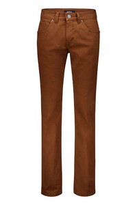 Gardeur Bill Cottonflex Organic Cotton Tencel Blend Cashmere Touch Pants Brown