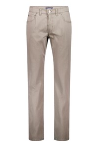 Gardeur Bill Everyday Essential Fine Pattern Soft Touch Comfort Stretch Broek Taupe