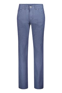 Gardeur Bill Luxury Comfort Subtle Texture Pattern Business Hero Broek Blauw