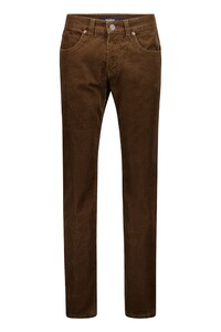 Gardeur Bill Soft Warm Touch Finest Corduroy Everyday Essential Ribbroek Bruin