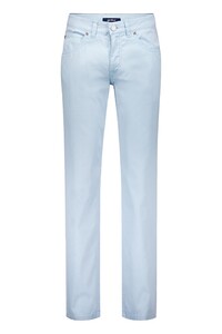 Gardeur Bill Summer Côtelé Comfort Stretch Everyday Essential Broek Licht Blauw