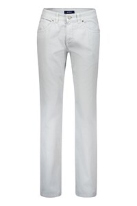 Gardeur Bill Summer Côtelé Comfort Stretch Everyday Essential Broek Licht Grijs