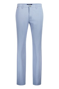 Gardeur Bobby Cotton Tencel Comfort Waistband Broek Licht Blauw