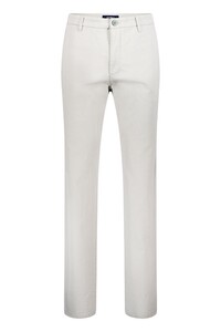 Gardeur Bobby Cotton Tencel Comfort Waistband Broek Licht Grijs
