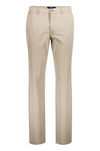 Gardeur Bobby Cotton Tencel Comfort Waistband Pants Taupe