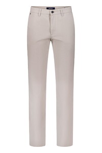 Gardeur Bono Business Hero Fine Texture Pattern Wool Look Cotton Stretch Broek Beige