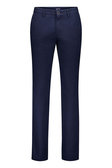 Gardeur Bono Business Hero Wool Look Soft Touch Easy Care Broek Navy