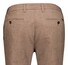 Gardeur Bono Flat-Front Wool Look Soft Feel Easy Care Business Hero Broek Donker Beige