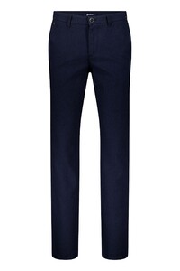 Gardeur Bono Mini Fantasy Pattern Soft Touch Easy Care Pants Dark Navy