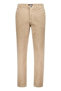 Gardeur Bono Organic Cotton Blend Casual Soft Corduroy Corduroy Trouser Light Sand