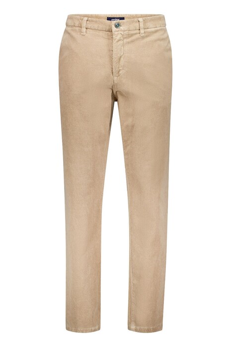Gardeur Bono Organic Cotton Blend Casual Soft Corduroy Corduroy Trouser Light Sand