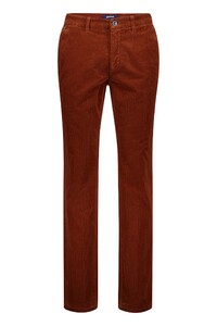 Gardeur Bono Organic Cotton Blend Casual Soft Corduroy Corduroy Trouser Rust