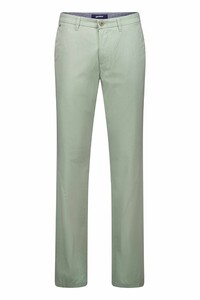 Gardeur Bono Texture Délavé Effect Comfort Stretch Tencel Blend Pants Pastel Green