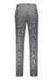 Gardeur Bono Wool Look Cotton Blend Check Soft Touch Broek Licht Grijs