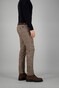 Gardeur Bono Wool Look Cotton Blend Check Soft Touch Broek Zand