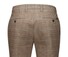 Gardeur Bono Wool Look Cotton Blend Check Soft Touch Broek Zand