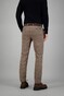 Gardeur Bono Wool Look Cotton Blend Check Soft Touch Broek Zand