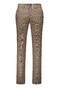 Gardeur Bono Wool Look Cotton Blend Check Soft Touch Pants Sand