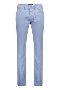 Gardeur Bradley Move Lite Stretch Performance Cotton Tencel Blend Broek Midden Blauw