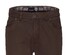 Gardeur CottonFlex 5-Pocket Regular Fit Broek Donker Bruin