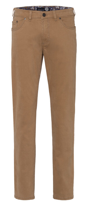 Gardeur CottonFlex 5-Pocket Regular Fit Pants Camel