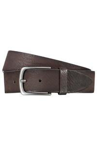Gardeur Fine Structure Leather Belt After Dark Brown