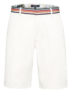 Gardeur Jasper Contrast Waistband Shorts Bermuda Wit