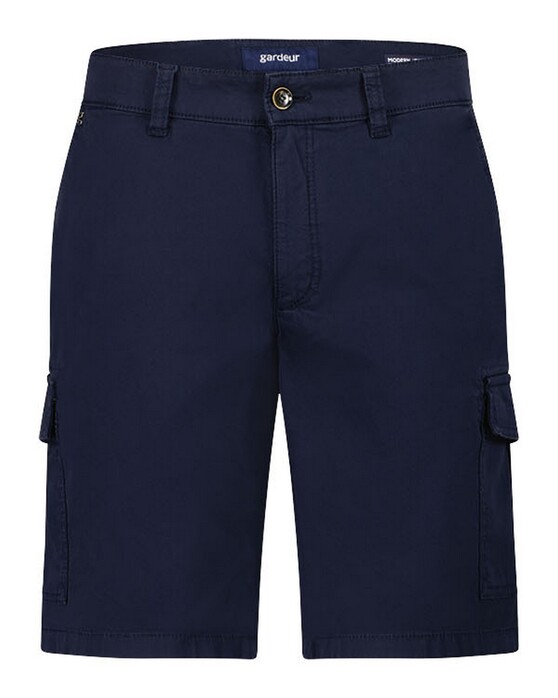 Gardeur Jasper Lightweight Cargo Twill Comfort Stretch Bermuda Navy