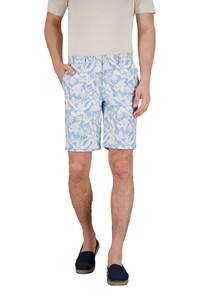 Gardeur Jasper Tropical Fantasy Comfort Stretch Bermuda Licht Blauw
