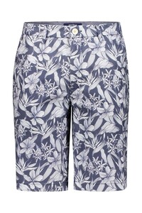 Gardeur Jasper Tropical Fantasy Comfort Stretch Bermuda Marine