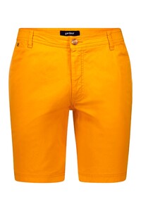 Gardeur Jean Summer Cotton Comfort Stretch Bermuda Fine Orange