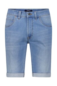 Gardeur John Soft Touch Comfort Stretch Bermuda Light Stone Blue Used